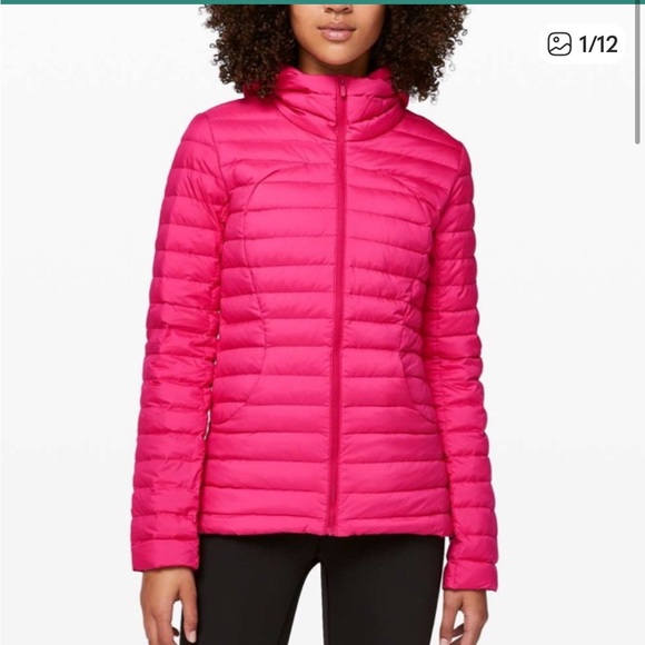 lululemon athletica Jackets & Blazers - Lululemon Pack It Down Puffer Jacket in Calypso Pink, Size 4
